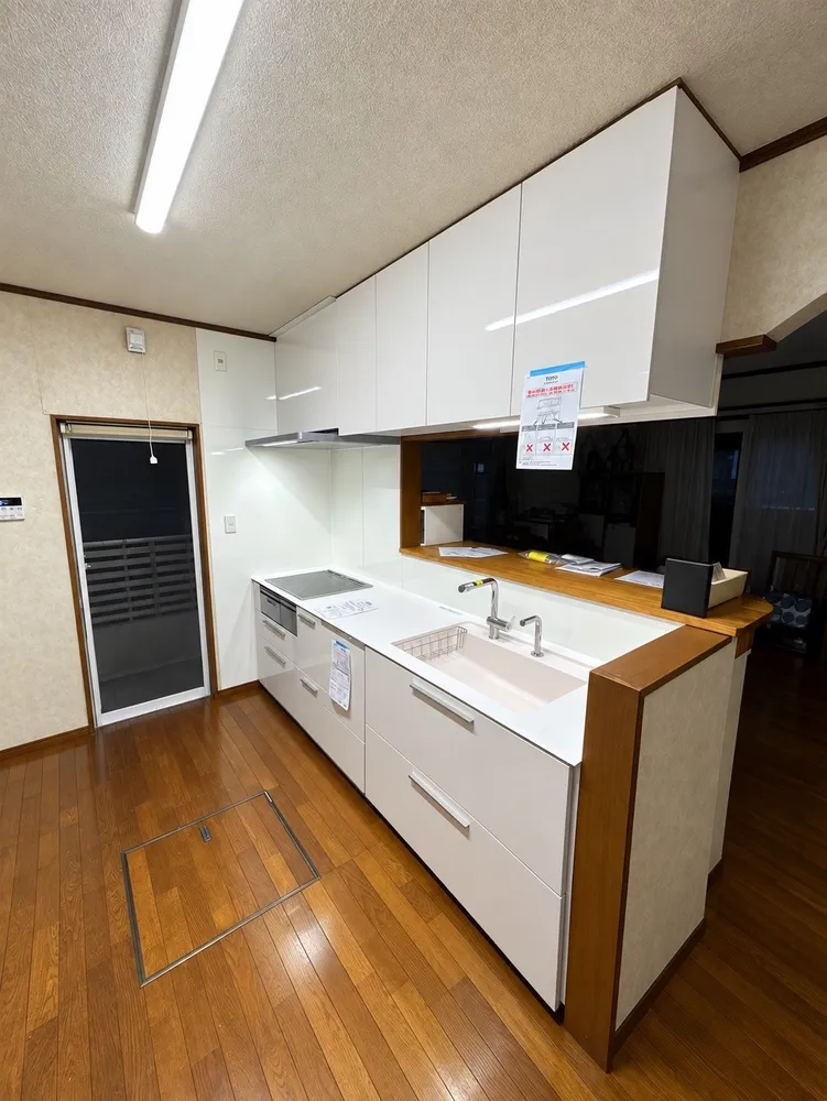 キッチン交換の施工後