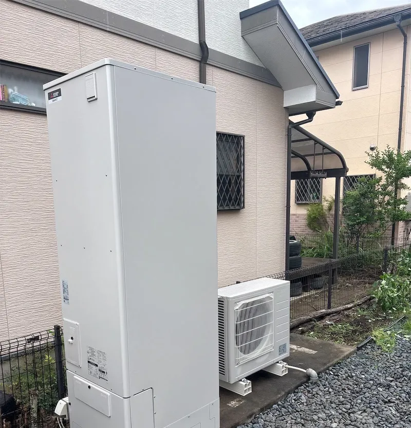 給湯器・エコキュートの施工後