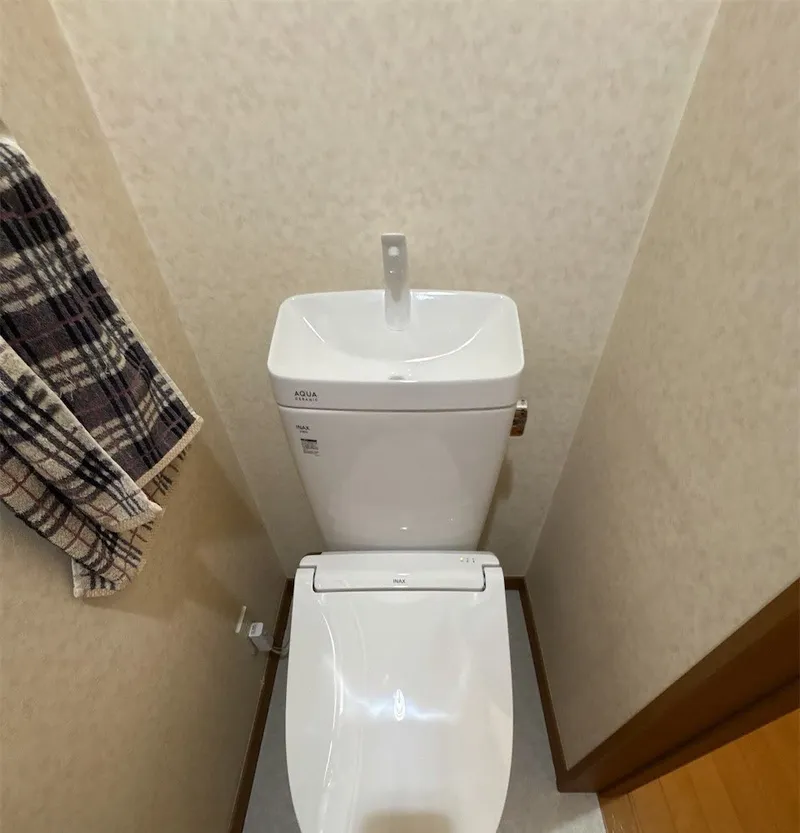 トイレ交換の施工後